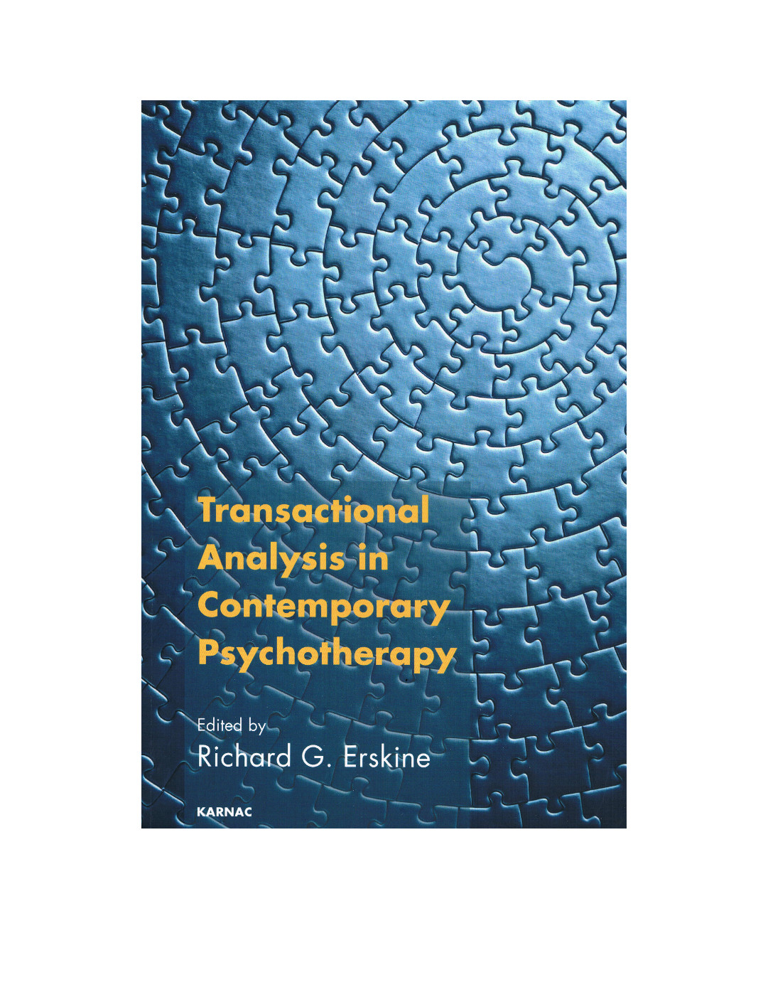 Transactional Analysis in Contemporary Psychotherapy